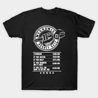 Mechanic hourly rate T-Shirt